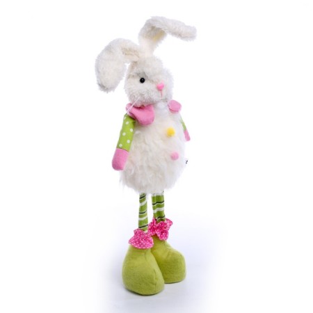 Soft toy "Rabbit", 30 cm, white color-1
