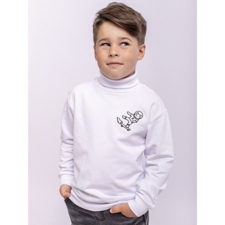 Sweater for a boy Batik, height 110 cm, milk color-1