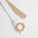 Building belt, width 2.3 cm, clove buckle, white color