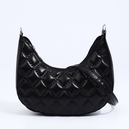 Bag-baget with a zipper, black color