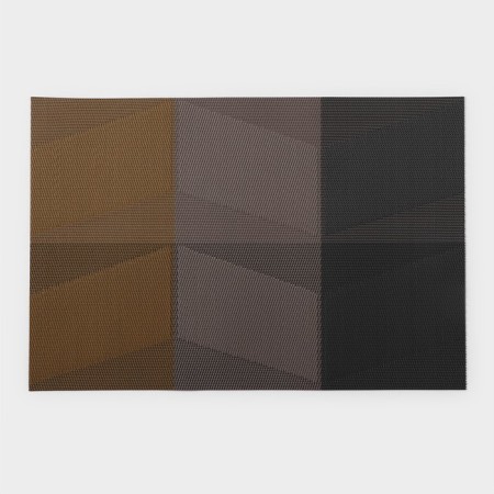Serving napkin on the table "Powder", 45.5 × 30 cm, brown-gray color