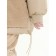 Jacket for girls, height 116 cm, sandy color