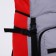 Tourist backpack, TAIF, 60 l, cord department, outer pocket, 2 side nets, gray/red color