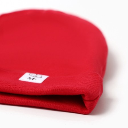 New Year. Children's hat minku "Winter", red color, size 42 cm-4