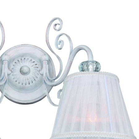Sconces amanda, 2x40W E14, white color-1