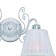 Sconces amanda, 2x40W E14, white color