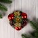 Summary for one candle "bells" cones, balls, 11x4 cm di-2 cm