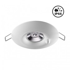 The lamp is built -in moisture -proof Novotech. Water, 50W, GU10, 38.5x98x98 mm, white color