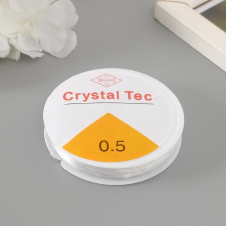 Silicone thread 0.5 mm, 15 m, white-1