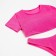 Separate Minaku women's swimsuit with a top pink color, size 44