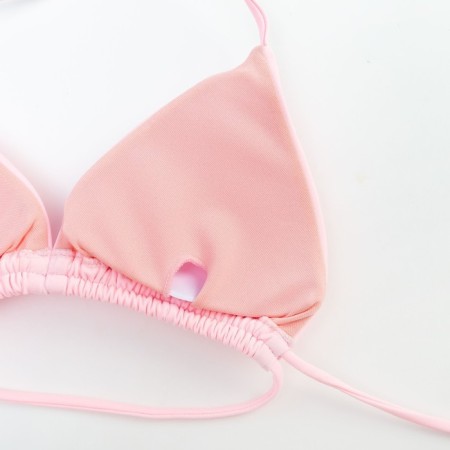 Swimsuit female separate minku pink color, size 42-10