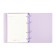 Note book A5+ 120l Escalada, soft region, leather claim, kr bl 70 g/m2, lilac