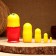 Matryoshka 5-doll "Vitalin Yellow", 10-11 cm