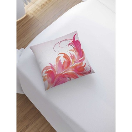 Decorative pillowcase "Floral languages", on a zipper, size 45x45 cm-1