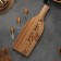 Set for feeding cheese Magistro Bottle, 3 knives, 48 ​​× 17 × 1.5 cm, acacia