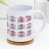 Sublimation mug "Snake with a 2025 calendar" with application