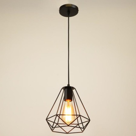 Bayerlux suspension lamp Bayerlux "Loft" 1x40W E27 Black 20x20x120 cm-1