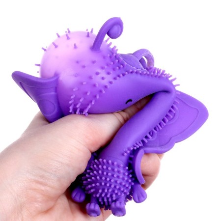 Hedgehog "Bee", light, color mix-2