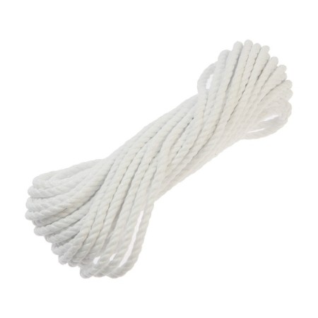 Rope polypr. Wheel 6 mm white 15 m