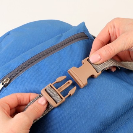 Fastex 25 mm, load up to 15 kg, 10 pcs, sand color-2