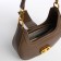 Female bag Textura, small size, brown color