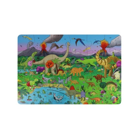 Puzzle Wimmelbukh "Dinosaurs", 24 elements-1