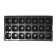 Cassette for growing seedlings, 21 cells, 120 ml, of plastic, black, 54 × 28 × 7 cm, Greengo