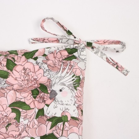Sidushka Etel "Parrot" 42x42 cm, 80% HL, 20% PE, satin 110 g/m2-5