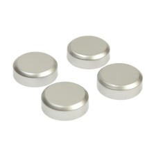 Tundra mirror holder, d = 25 mm, without drilling, color nickel, plastic, 4 pcs.