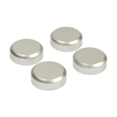 Tundra mirror holder, d = 25 mm, without drilling, color nickel, plastic, 4 pcs.