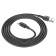 Hoco X52, microUSB cable - USB, magnetic connector, only charging, 2.4 A, 1 m, black