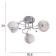 Aura chandelier 3x40W E27 Chrome Model: 2612363