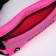 Female belt for running, on a zipper, pink color