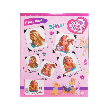 Bella hairstyle doll with accessories-4