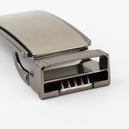 A belt buckle, automatic, 7.8 × 3.5 cm, black nickel color-2