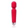Massage vibrator, 20 frequencies, 16 modes, 20.4 x 4.2 cm, red