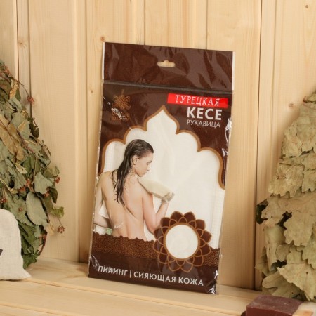 Mochelk-rukavichka Kese, for peeling and massage, 26x18 cm, Medium-2