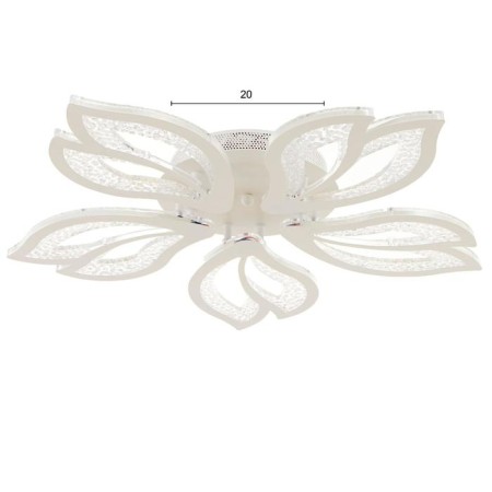 Causteen with PDU 71107/5wt LED 130W 3000-6000K Dimmer white 64x64x10 cm Bayerlux-1