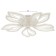 Causteen with PDU 71107/5wt LED 130W 3000-6000K Dimmer white 64x64x10 cm Bayerlux