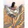 Pareo and beach rug "London", d = 150 cm