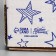 Box for a cake with a window, confectionery packaging "Stars" 30 x 30 x 19 cm