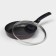 Alpha pan, d = 20 cm, removable handle, glass cover, anti -stick coating, burgundy color