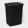 Besnaya basket with a rattan lid, 60 l, 34 × 44 × 56 cm, color mix
