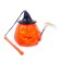 The lamp "Pumpkin" laughs