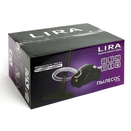 Vacuum cleaner Lira LR 1001, 1800/350 W, 1.5 l, black-8