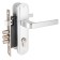 Soldressed "Apex" castle with handles 1026/60-p, color chromium, m/o 61.5 mm