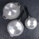 A set of kitchen utensils “Marble No. 4”, a lid, a removable handle, anti -stick coating, color light marble