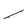 Hand -on Railing Cappio Frida, Stainless. steel, d = 12 mm, m/o 256 mm, black color