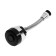Zein aerator, stream adjustment, on a flexible hose, 170 mm, 2 modes, plastic, chrome/black