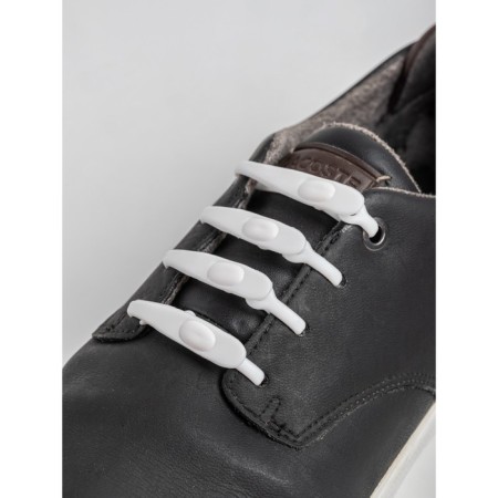 Braus laces silicone, white